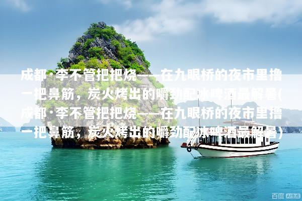 成都·李不管把把烧——在九眼桥的夜市里撸一把鼻筋，炭火烤出的嚼劲配冰啤酒最解暑(成都·李不管把把烧——在九眼桥的夜市里撸一把鼻筋，炭火烤出的嚼劲配冰啤酒最解暑)