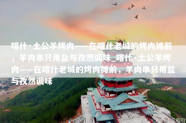 喀什·土公羊烤肉——在喀什老城的烤肉摊前，羊肉串只用盐与孜然调味_喀什·土公羊烤肉——在喀什老城的烤肉摊前，羊肉串只用盐与孜然调味